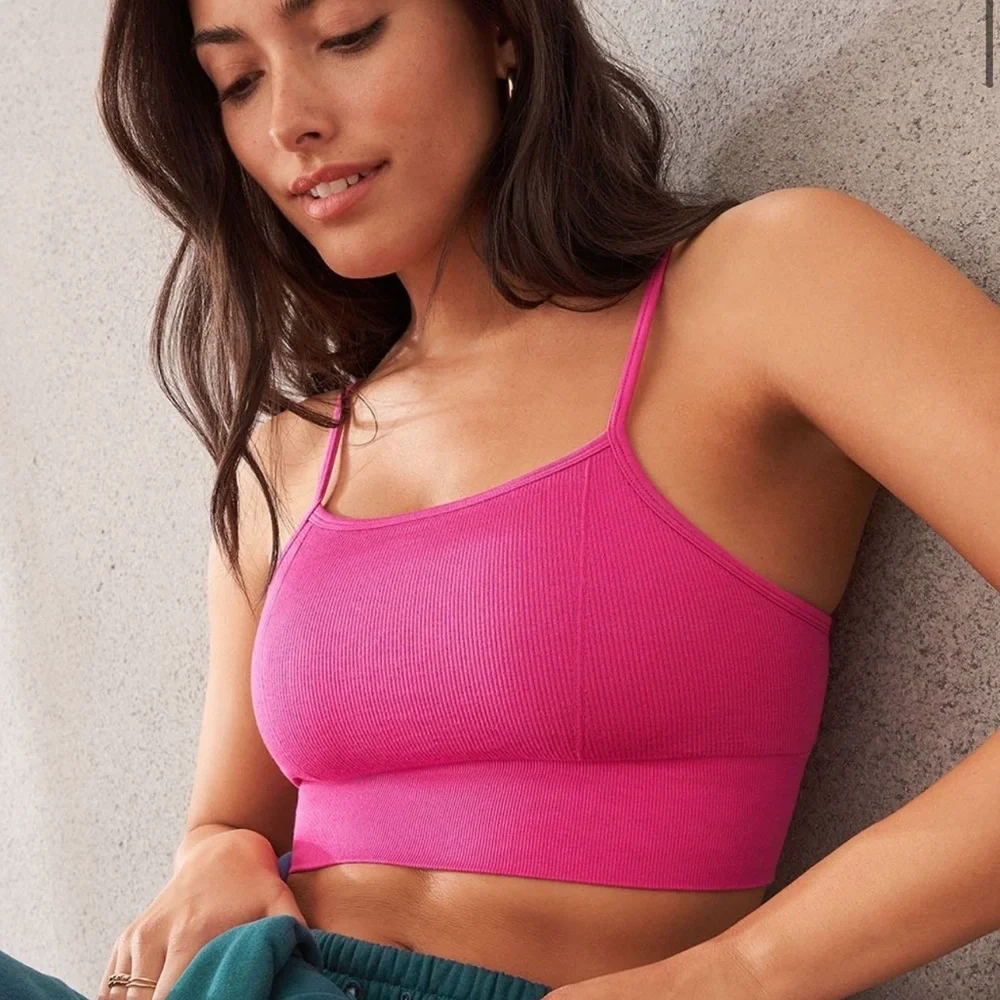 Fabletics Cloud Seamless Midi Bralette - Picture 1 of 7